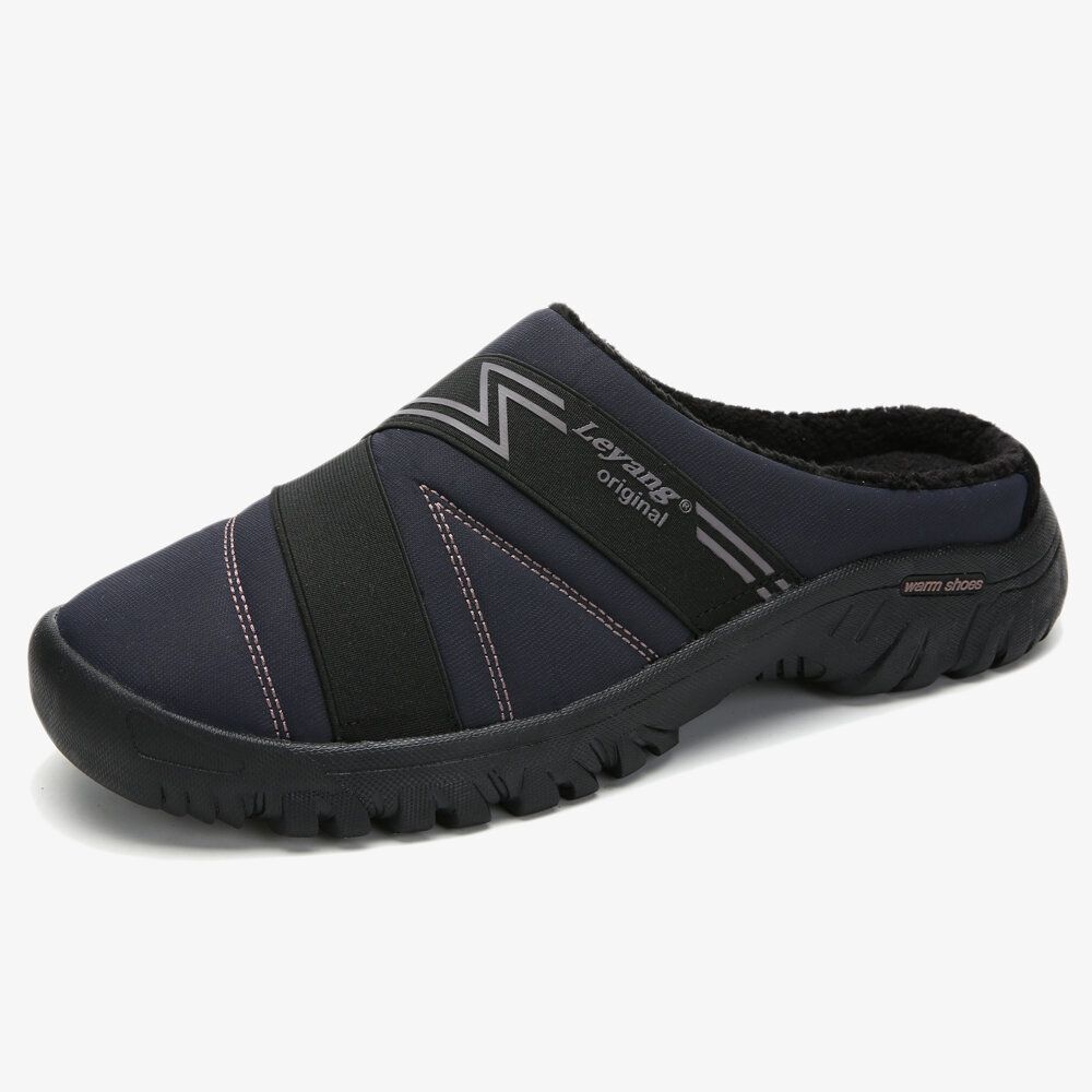 Women Winter Warm Lining Closed Toe Flat Home Slippers Women Winter Warm Lining Closed Toe Flat Home Slippers